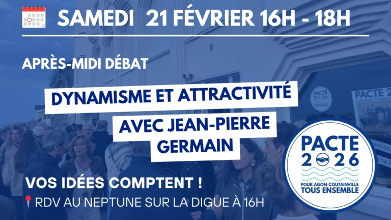 attractivité et dynamisme agon coutainville pacte 2026