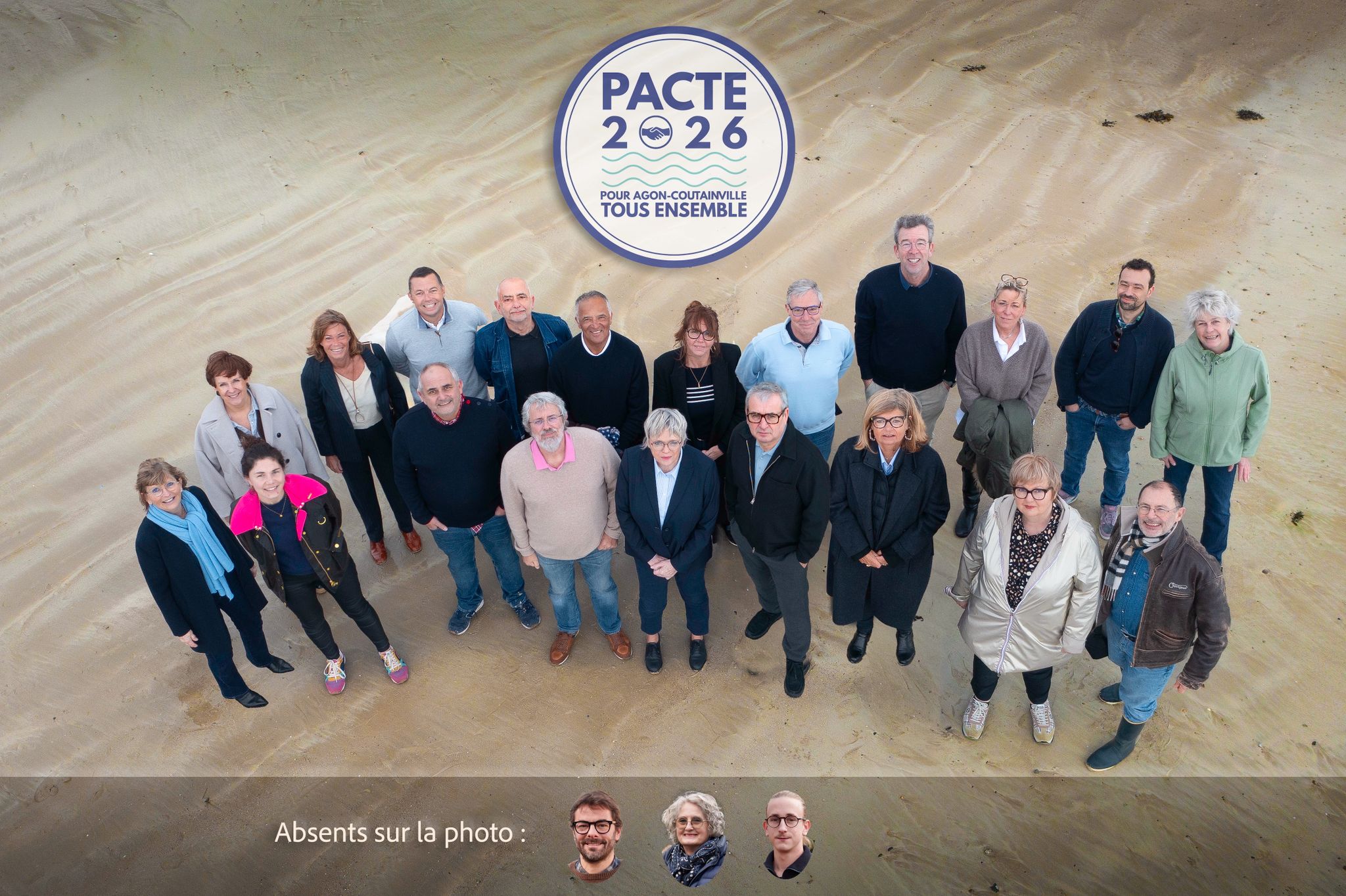Liste Pacte 2026 Pour Agon-Coutainville Tous Ensemble